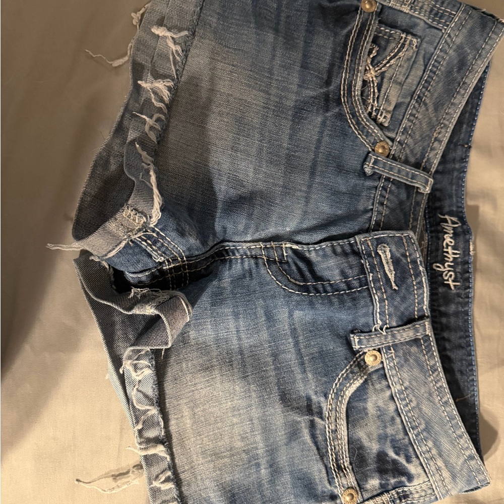 Amethyst Jeans Blue Denim Shorts